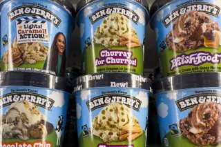 Fondée en 1978, Ben & Jerry's est une entreprise revendiquant ses engagements en faveur de la protection de l'écologie, du respect des droits humains ou de la question des inégalités. KEYSTONE/EPA/JIM LO SCALZO